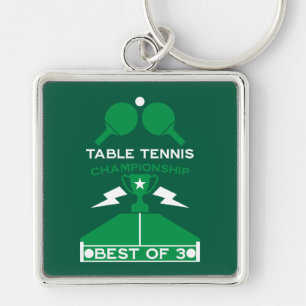 Tischtennisturnier Schlüsselanhänger