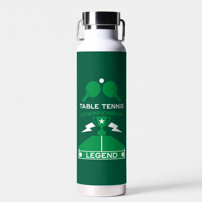 Tischtennisturnier Trinkflasche (Vorne)