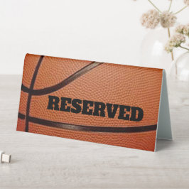 Tischtenniszeichen für Basketball-Design Tischaufsteller