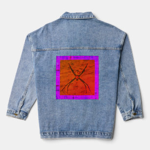 Tissereau/Pleure ici violet, Veste Denim
