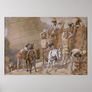 Tissot - Der Turmbau zu Babel 1896 Poster
