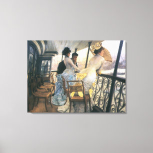Tissot: Die Galerie des H.M.S. Kalkutta Leinwanddruck