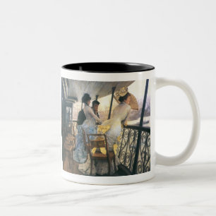 Tissot: Die Galerie des H.M.S. Kalkutta Zweifarbige Tasse