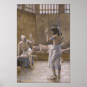 Tissot - Joseph interpretiert die Träume während e Poster