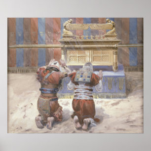 Tissot - Moses und Josua in der Stiftshütte 1896 Poster