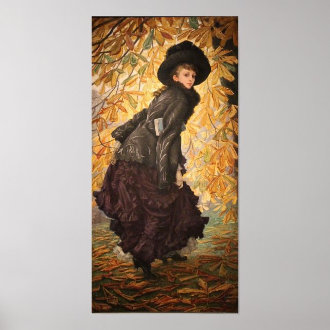 Tissot - Oktober Poster (Vorne)