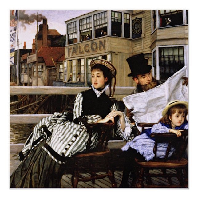 Tissot - Warten auf die Fee, Poster (Vorderseite)