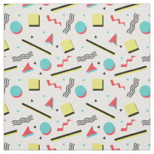Tissu 90s a inspiré le rétro motif sans couture