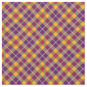 Tissu 90s Inspirée Plaid Plaid Grunge Jaune Motif