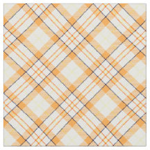90s Plaid Nice Light Fall Motif Orange Grunge