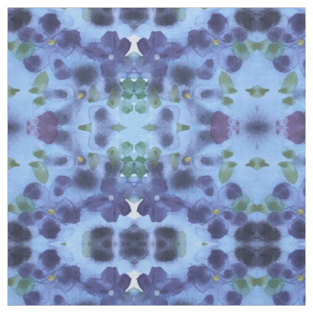 Tissu à coudre dans l'aquarelle de la marine de la (Échantillon)