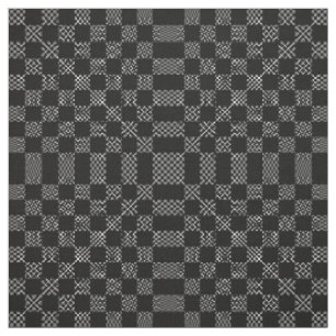 Tissu à damiers Moire par Kenneth Yoncich