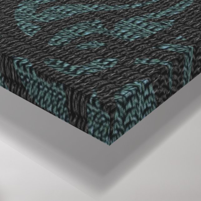 Tissu à la lueur des bougies toile étirée Imprimer (Coin(Bas))