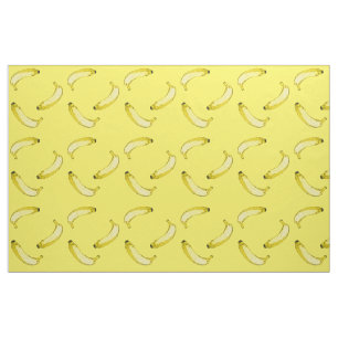 tissu à motifs bananiers