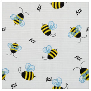 Tissu Abeilles affairées Miel abeille à miel Bourdon mig