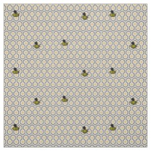 Tissu Abeilles et peigne de miel Style 2 Artisanat pour