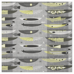 Tissu Abrégé sur moderne âge d'espace de la moitié du