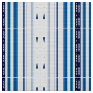 Tissu Abstract Symphony in Blue 5 (Vertical Lines)