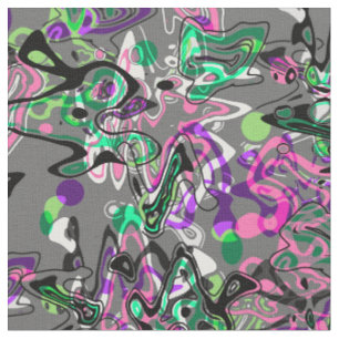 Tissu Abstrait, créatif, motif moderne, populaire, jeune