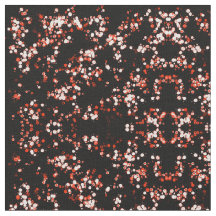 Tissu abstrait de point de polka