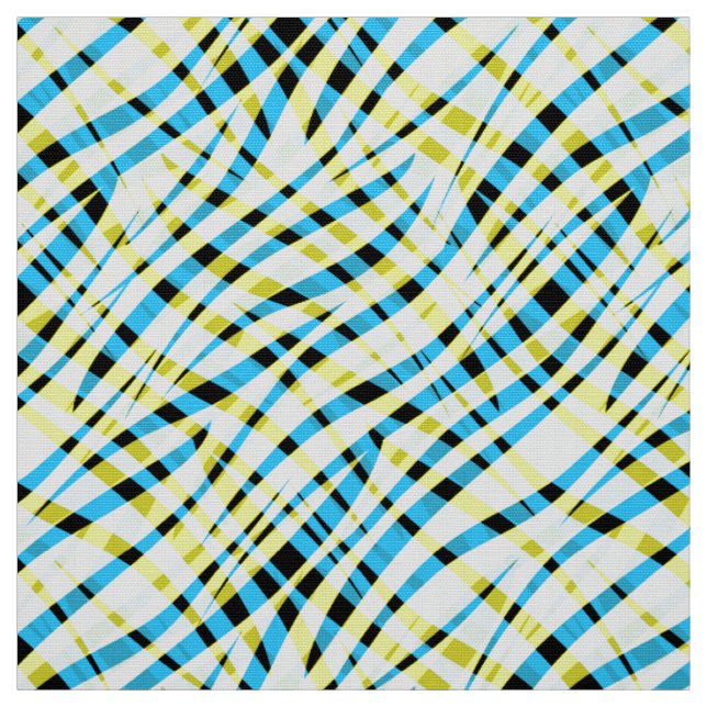 Tissu Abstrait, géométrique (Échantillon)