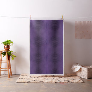 Tissu Acceptation   Motif Boho violet écectique