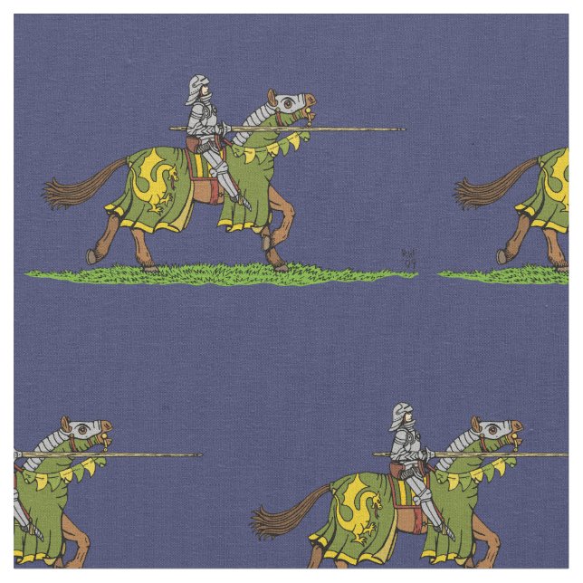 Tissu Accusation de chevalier médiéval (Fermer)
