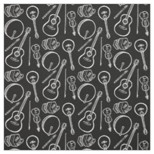 Tissu acoustique irlandais d'instruments de musiqu