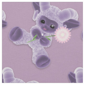 Tissu Adorable Baby Plush Toy Ram Country Plum Purple