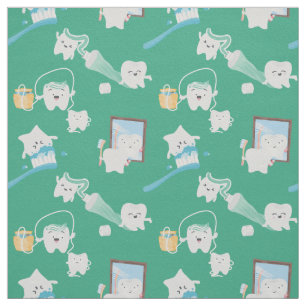 Tissu Adorable Bébé Dents Bureau dentaire Dentiste