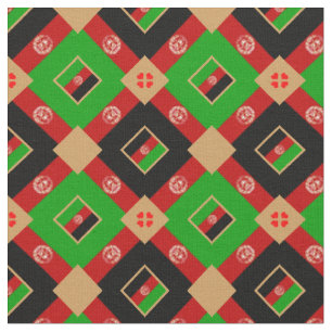 Tissu Afghan Flag & Afghanistan Trendy Fabric/fashion