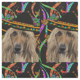 Tissu Afghan Hound Mexique