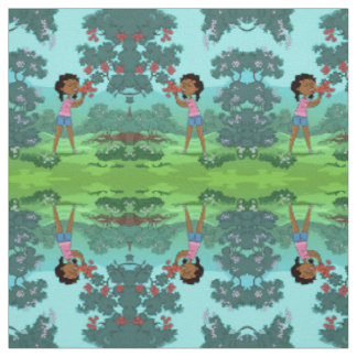 Tissu Afro-Américaine noire