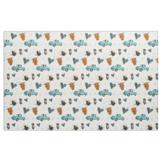 Tissu agricole rustique 