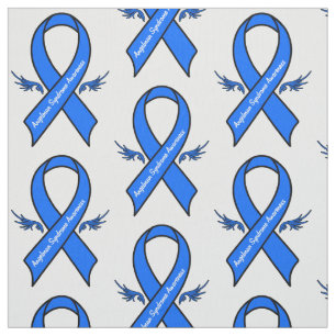 Tissu Ailes d'ange de ruban de conscience de syndrome