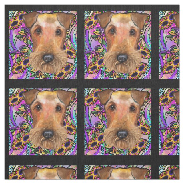 TISSU AIREDALE TERRIER (Échantillon)