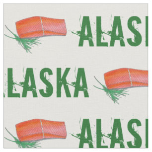 Tissu ALASKA Wild Alaskan Saumon Poisson Filet de poisso