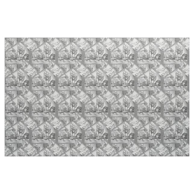 Tissu Alice au pays des merveilles (Fat Quarter)