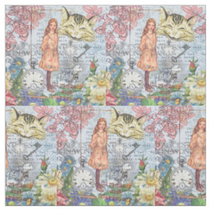 Tissu Alice au pays des merveilles Classique Rackham