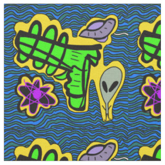 Tissu Alien