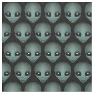 Tissu Alien Cute Alein Tissu Personnalisé E.T.Tiss