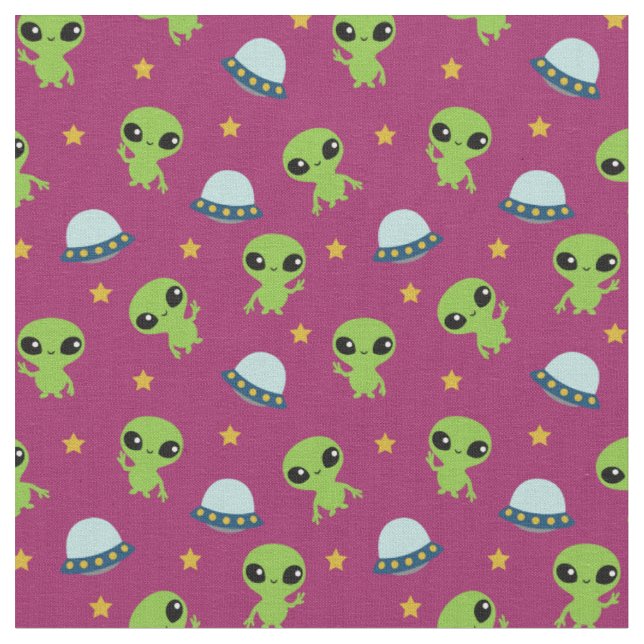Tissu Aliens (Fermer)