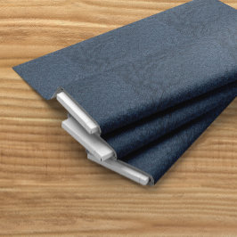 Tissu Alligator bleu Faux cuir