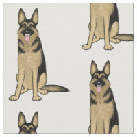 Amant mignon allemand d'animal familier du motif |