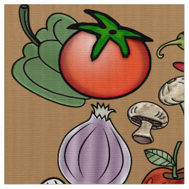 Tissu Amateurs de fruits et légumes