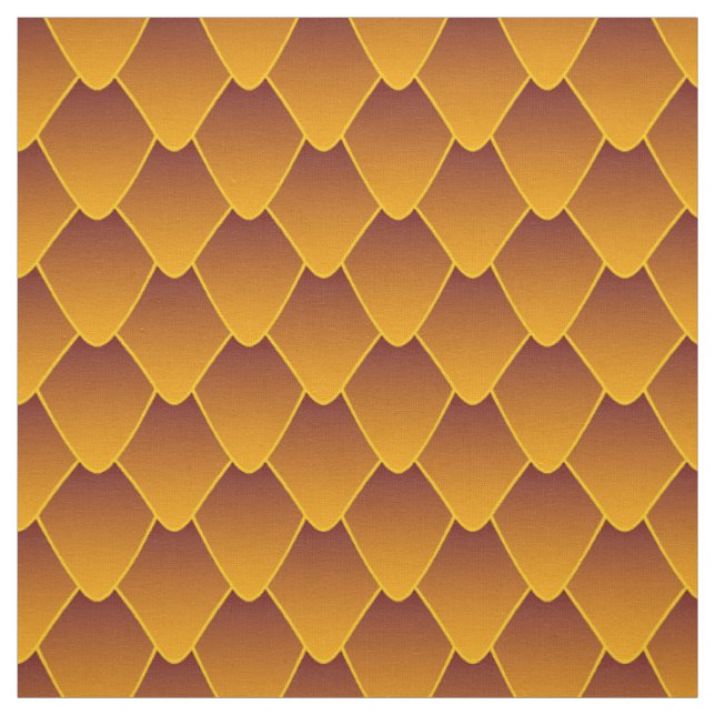 Tissu Amber Dragon Scales (Échantillon)