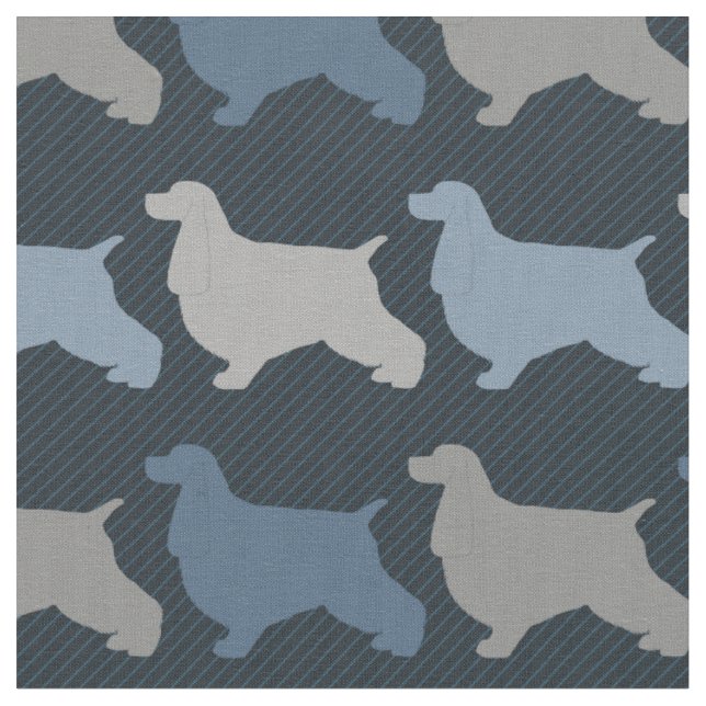 Tissu American Cocker Spaniel (Fermer)