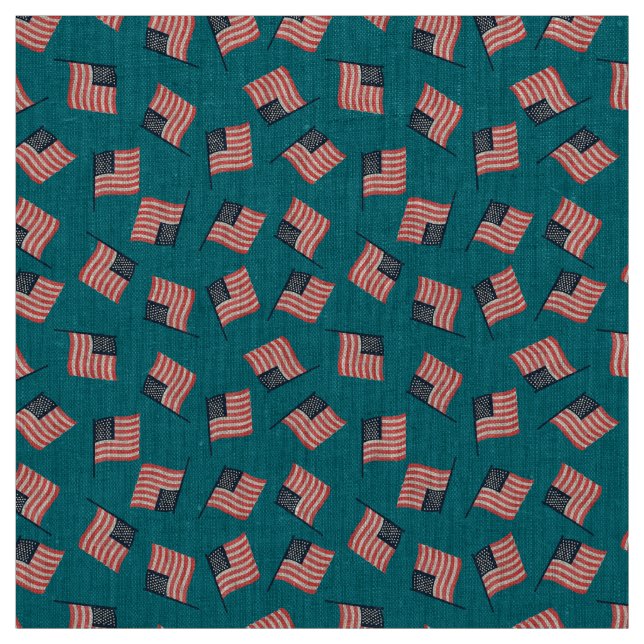 Tissu American Flag Composition 1 (Échantillon)