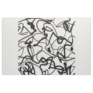 Tissu Amis de cafards en dessin