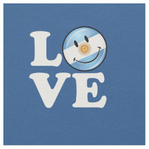 Tissu Amour Argentine